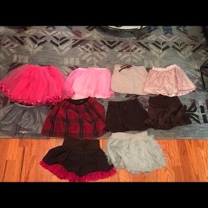 Lot of Beautiful Girl’s Skirts size 4/5